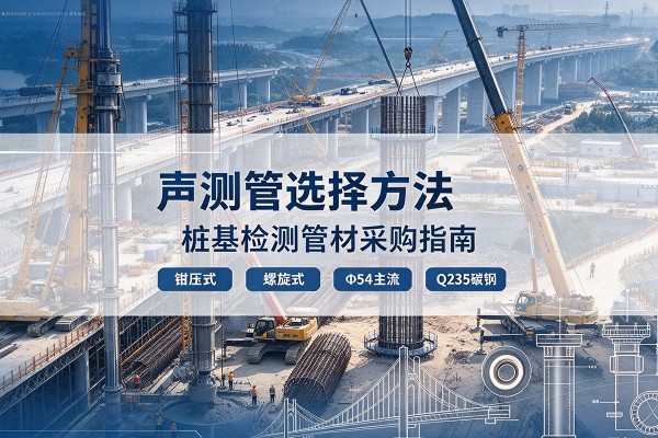 武都声测管选型标准