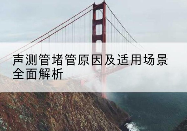 武都声测管堵管的主要原因有哪些？-声测管堵管原因及适用场景全面解析